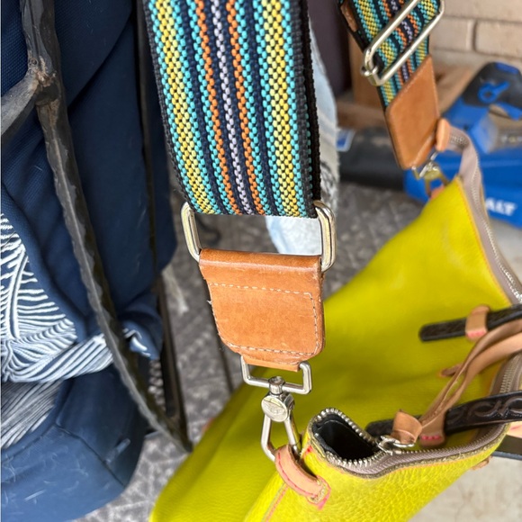 Consuela Vibrant Green Leather Backpack - Picture 4 of 8